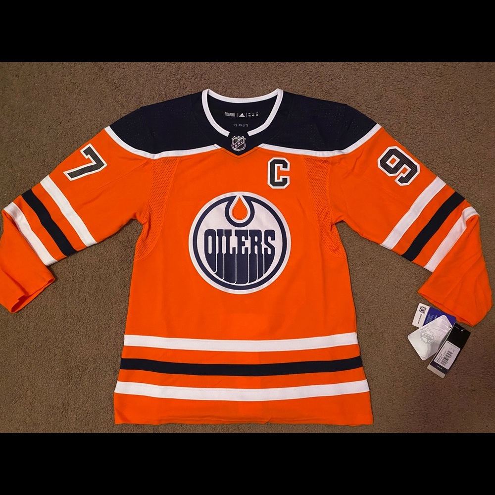 Adidas NHL Edmonton Oilers Connor McDavid Jersey
